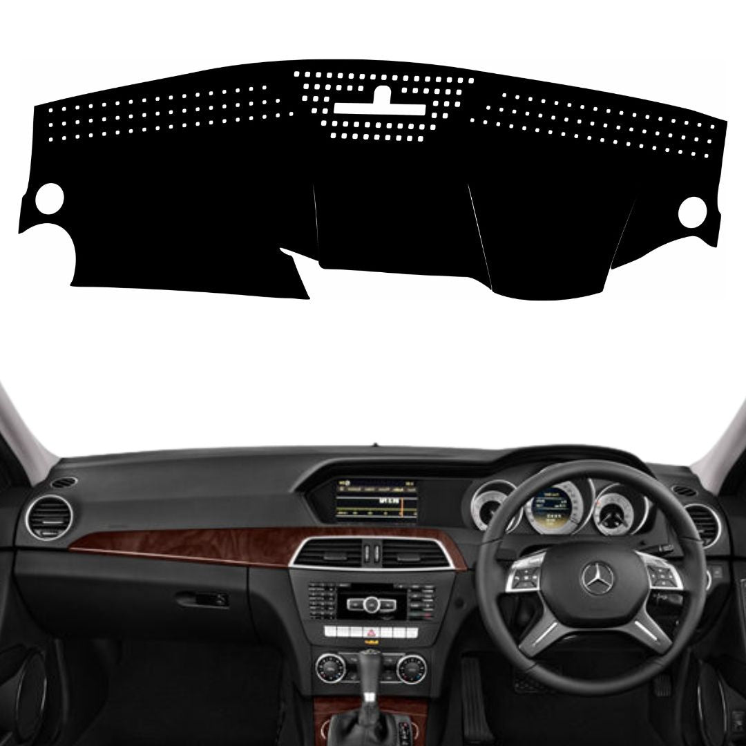 Mercedes-Benz C-Class 2012 To 2015 Car Dashborad Cover Mat