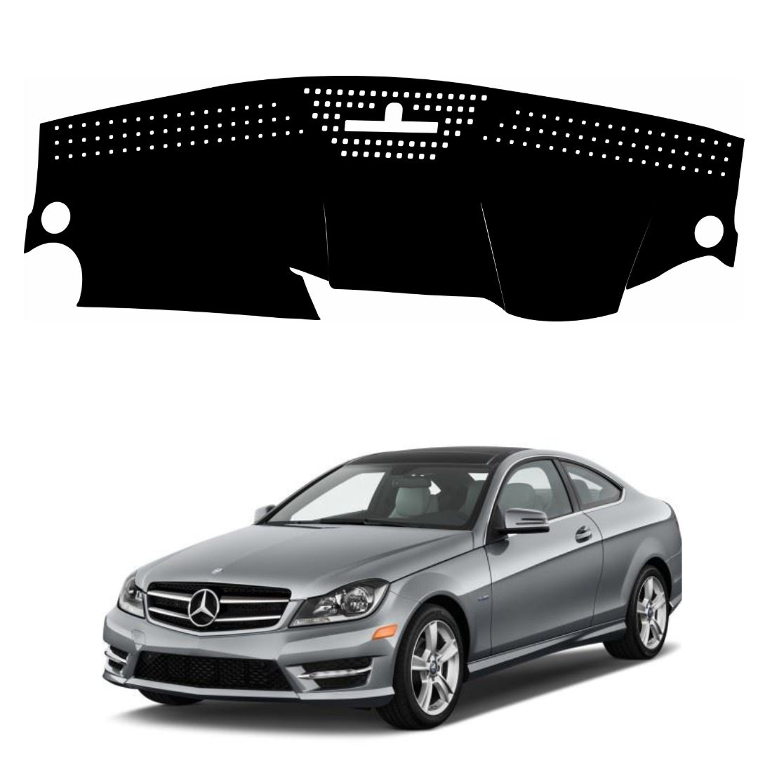 Mercedes-Benz C-Class 2012 To 2015 Car Dashborad Cover Mat